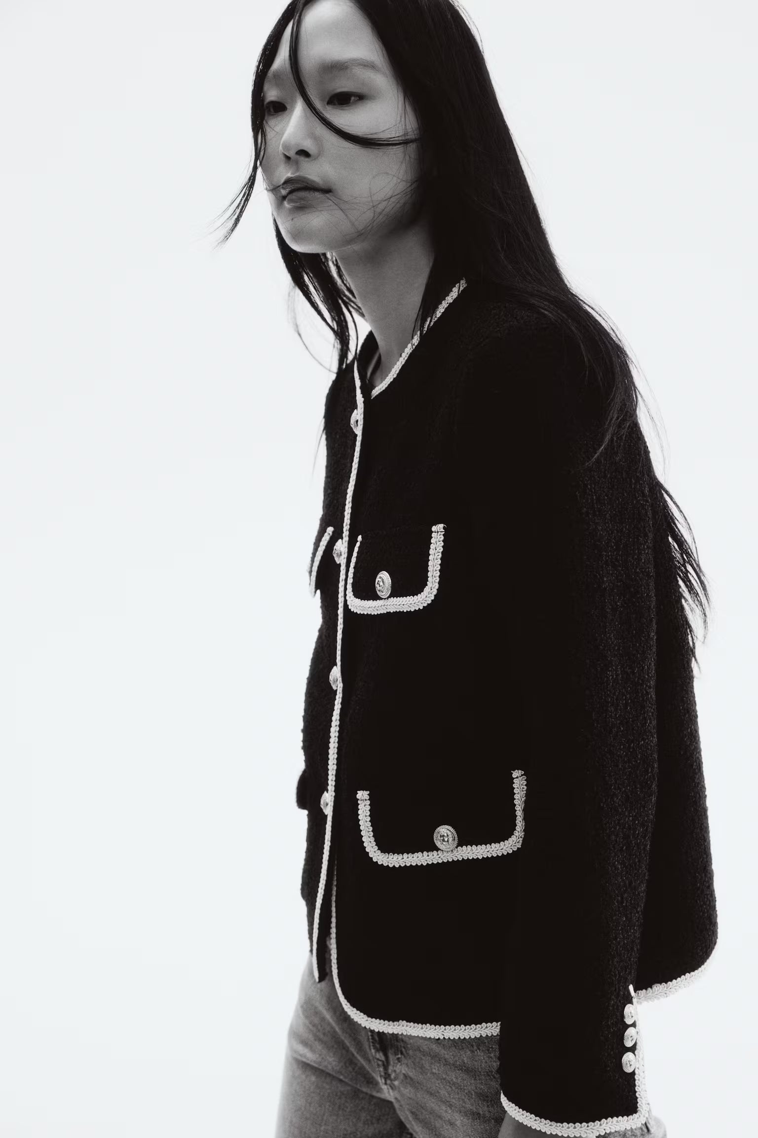 Chaqueta de Bouclé Clara