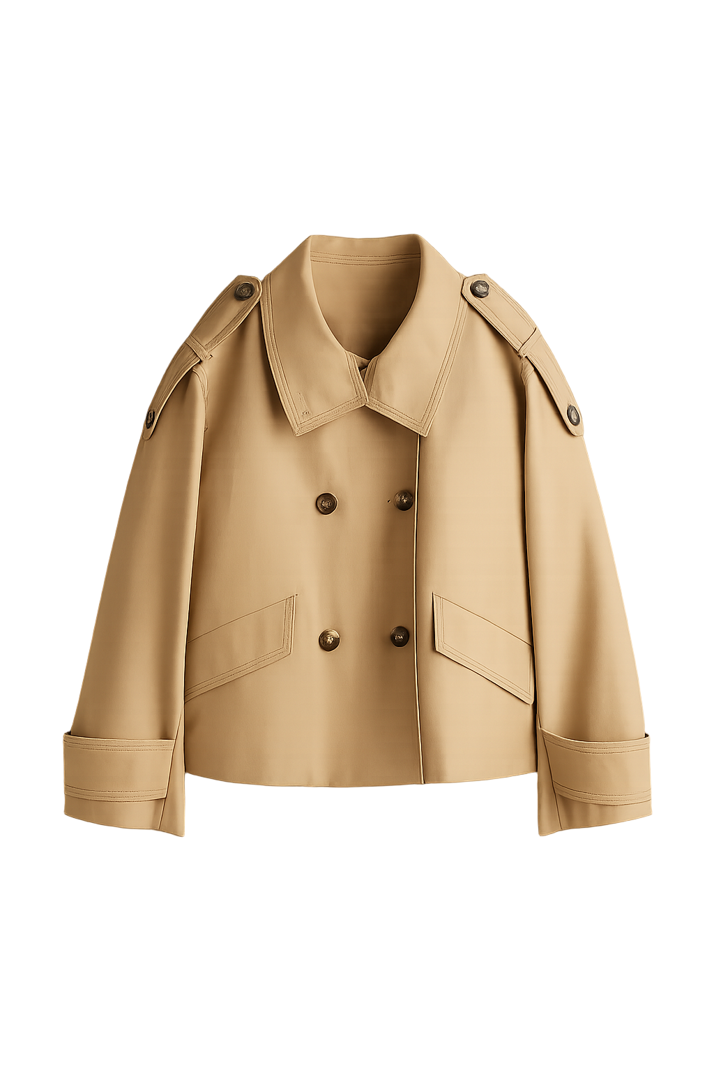 Chaqueta ligera de tonos iris cortas