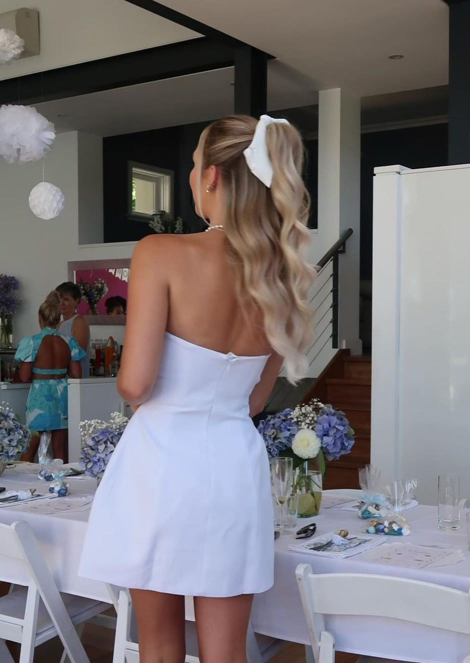 Britannia Vestido - Blanco