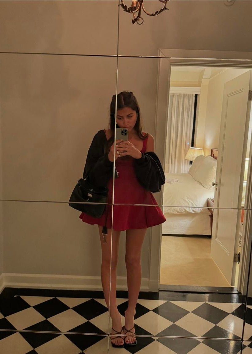 Victoria Vestido - Escarlata