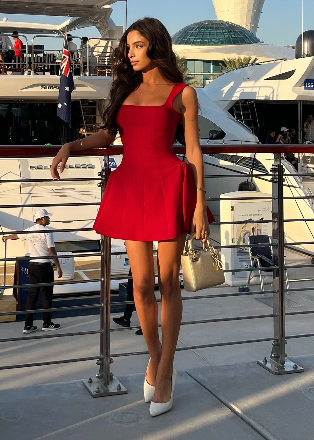 Victoria Vestido - Escarlata