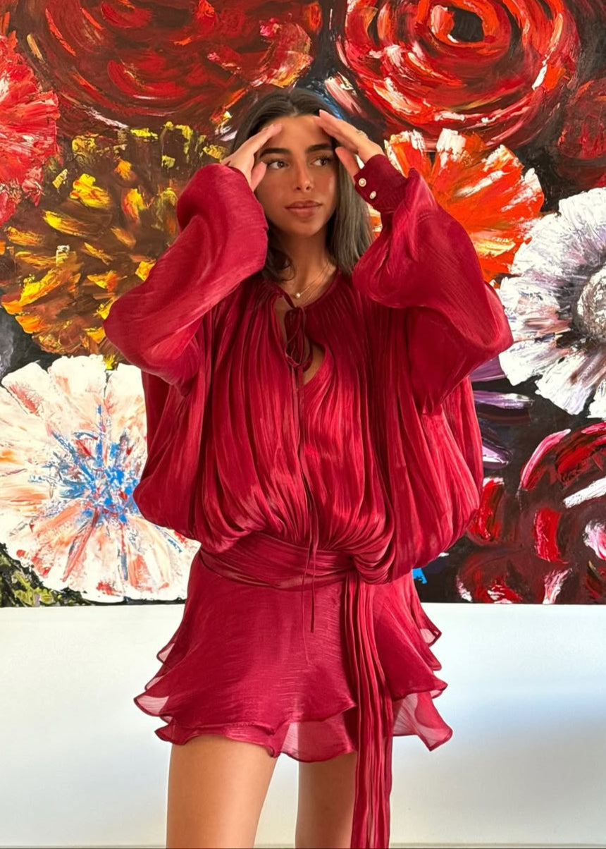 Iris Vestido - Cereza