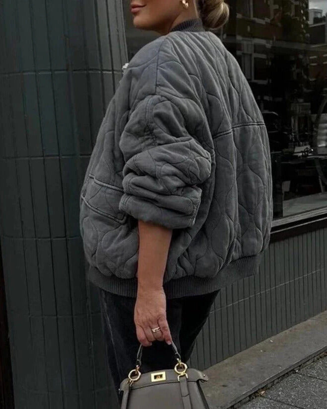 Selvia | Chaqueta bomber acolchada