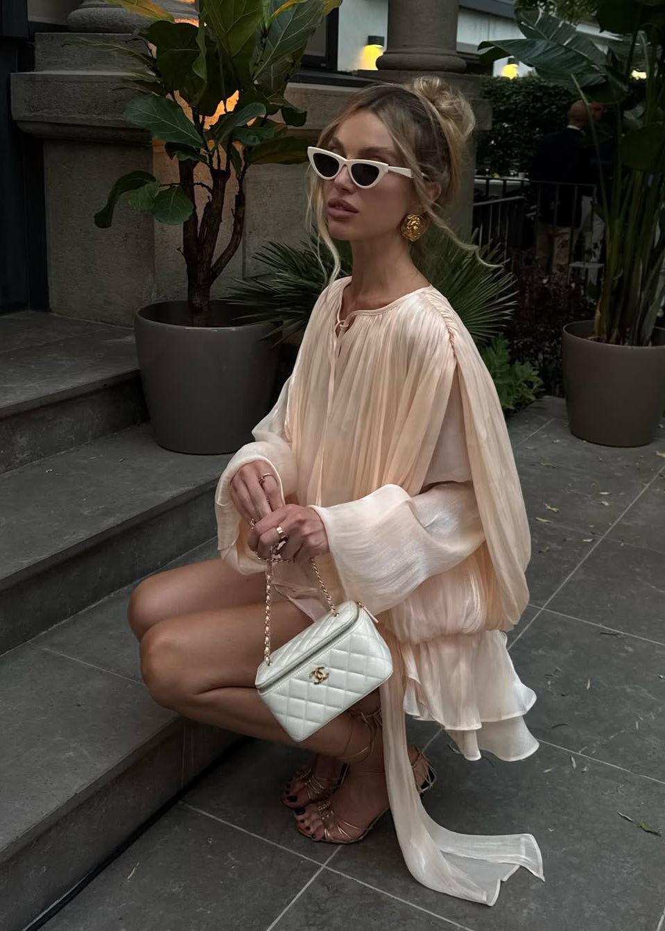 Iris Vestido - Champagne