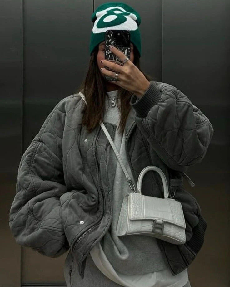 Selvia | Chaqueta bomber acolchada