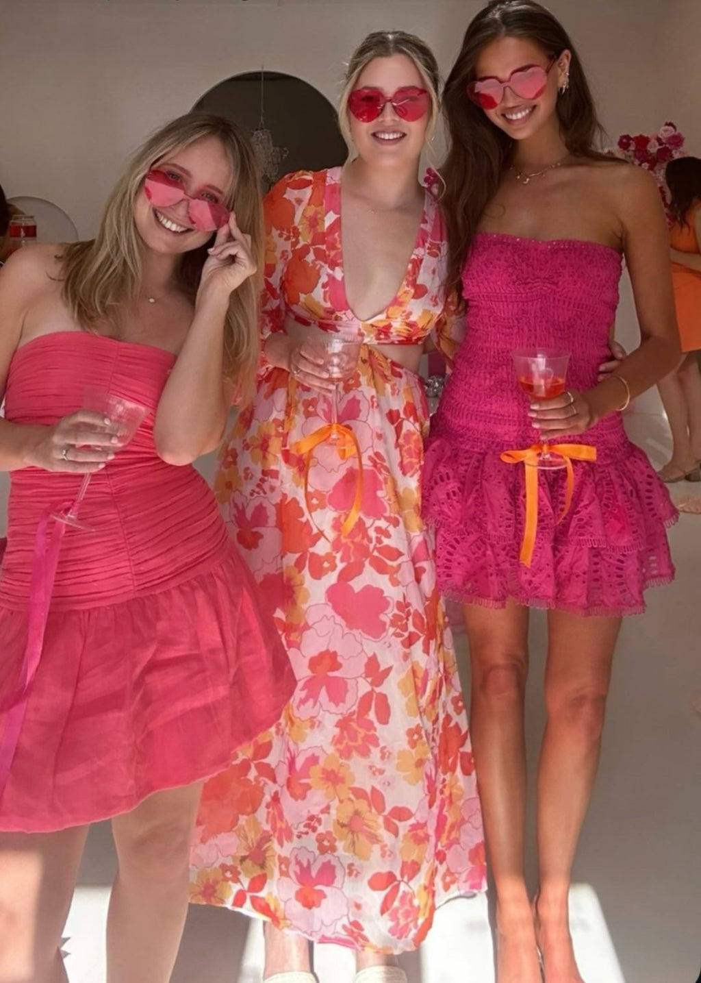 Ibiza Vestido - Fucsia