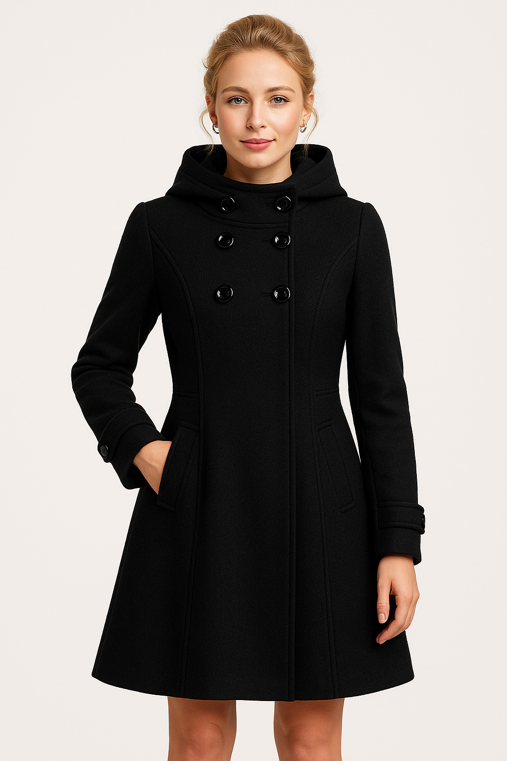 Abrigo Elegante de Corte Holgado