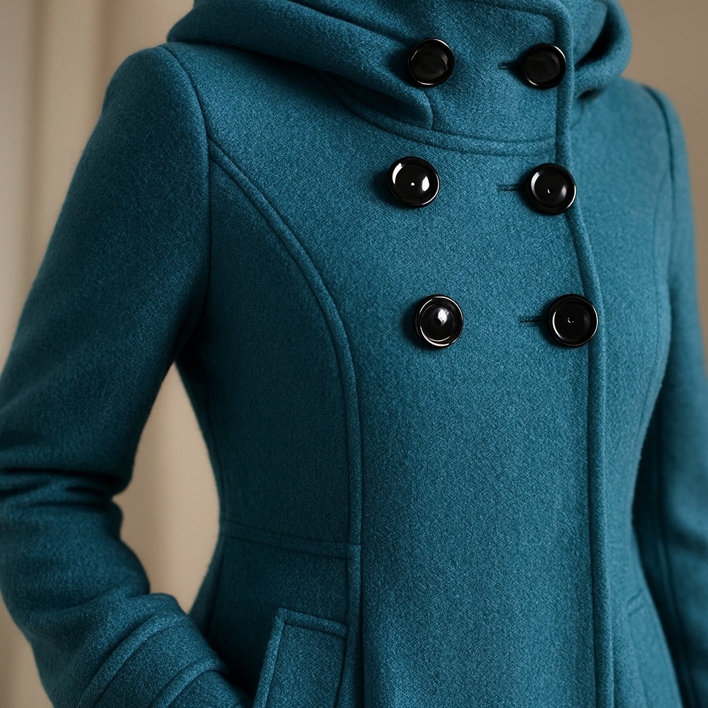 Abrigo Elegante de Corte Holgado