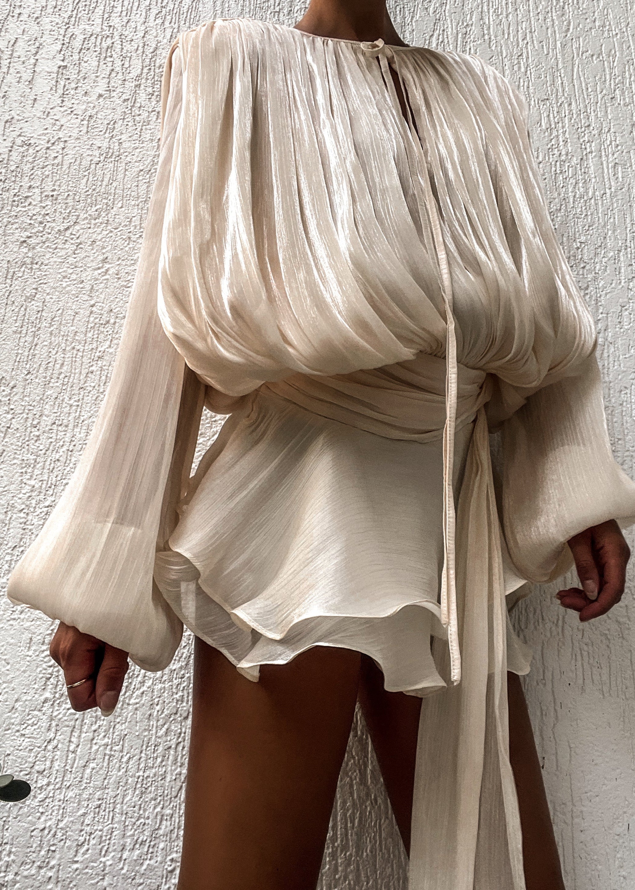 Iris Vestido - Champagne