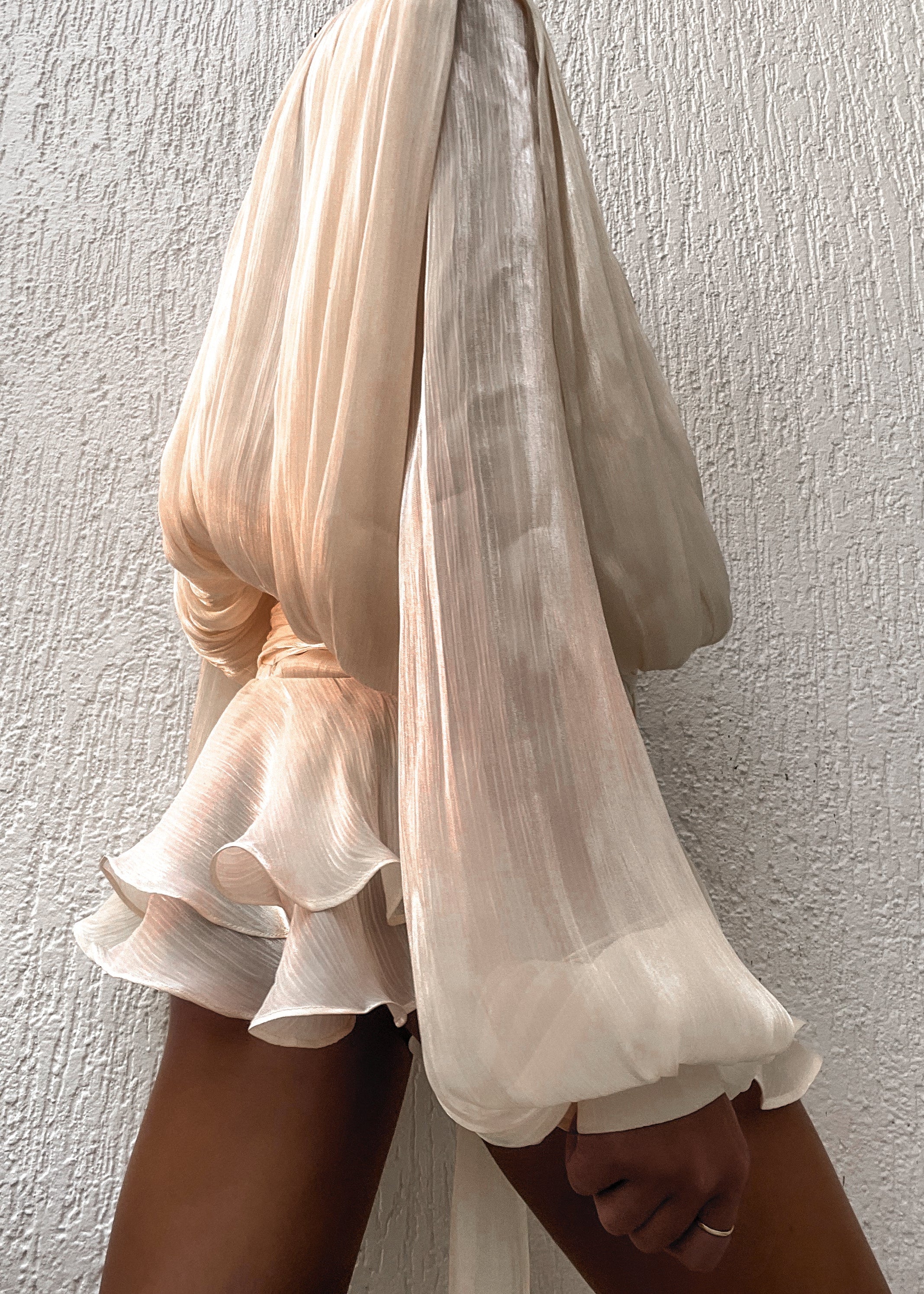 Iris Vestido - Champagne