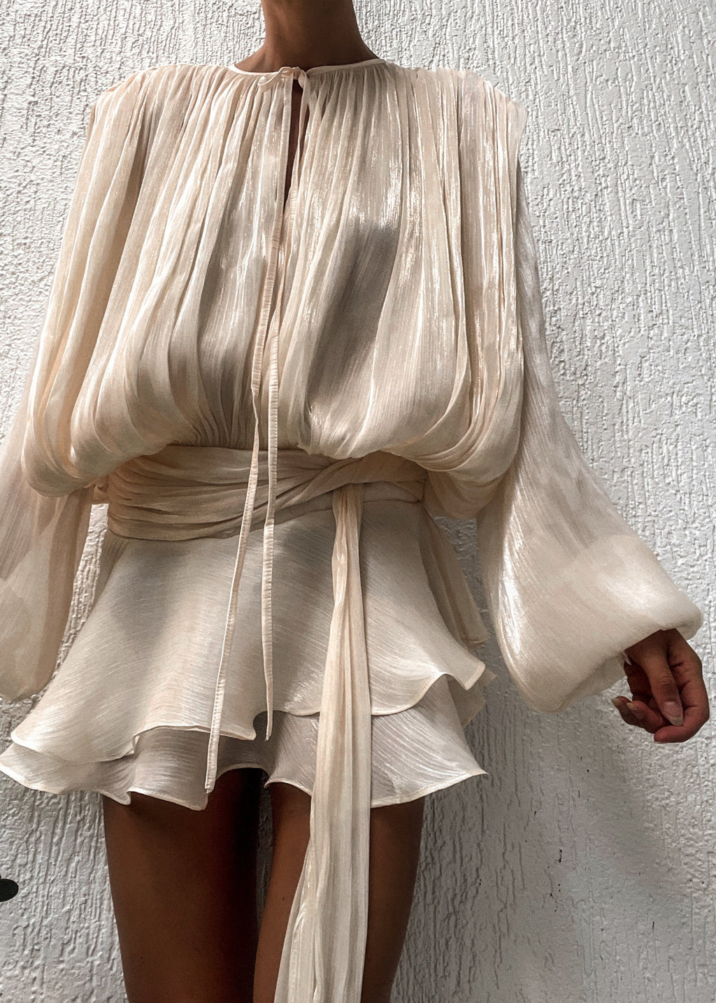 Iris Vestido - Champagne