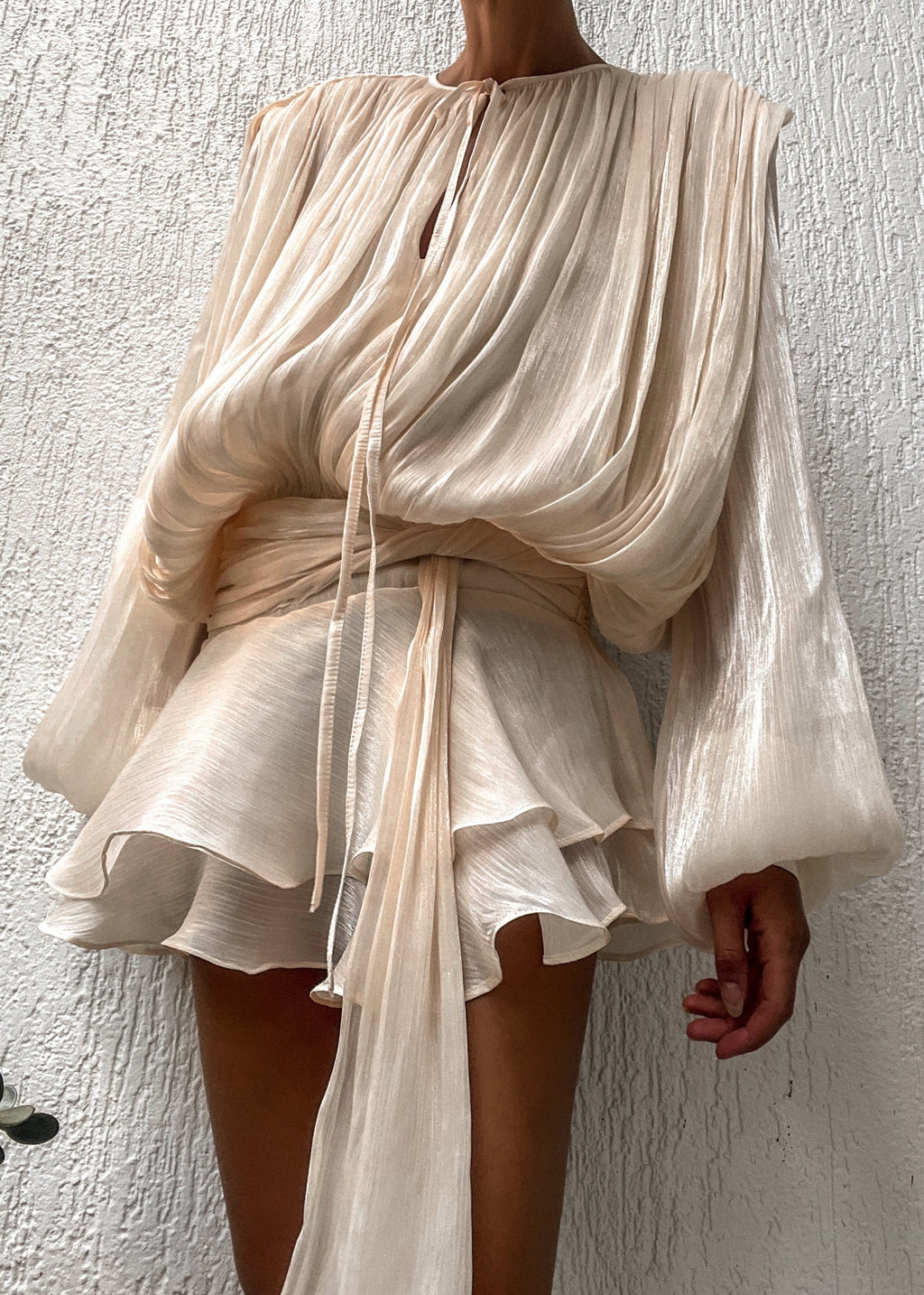 Iris Vestido - Champagne