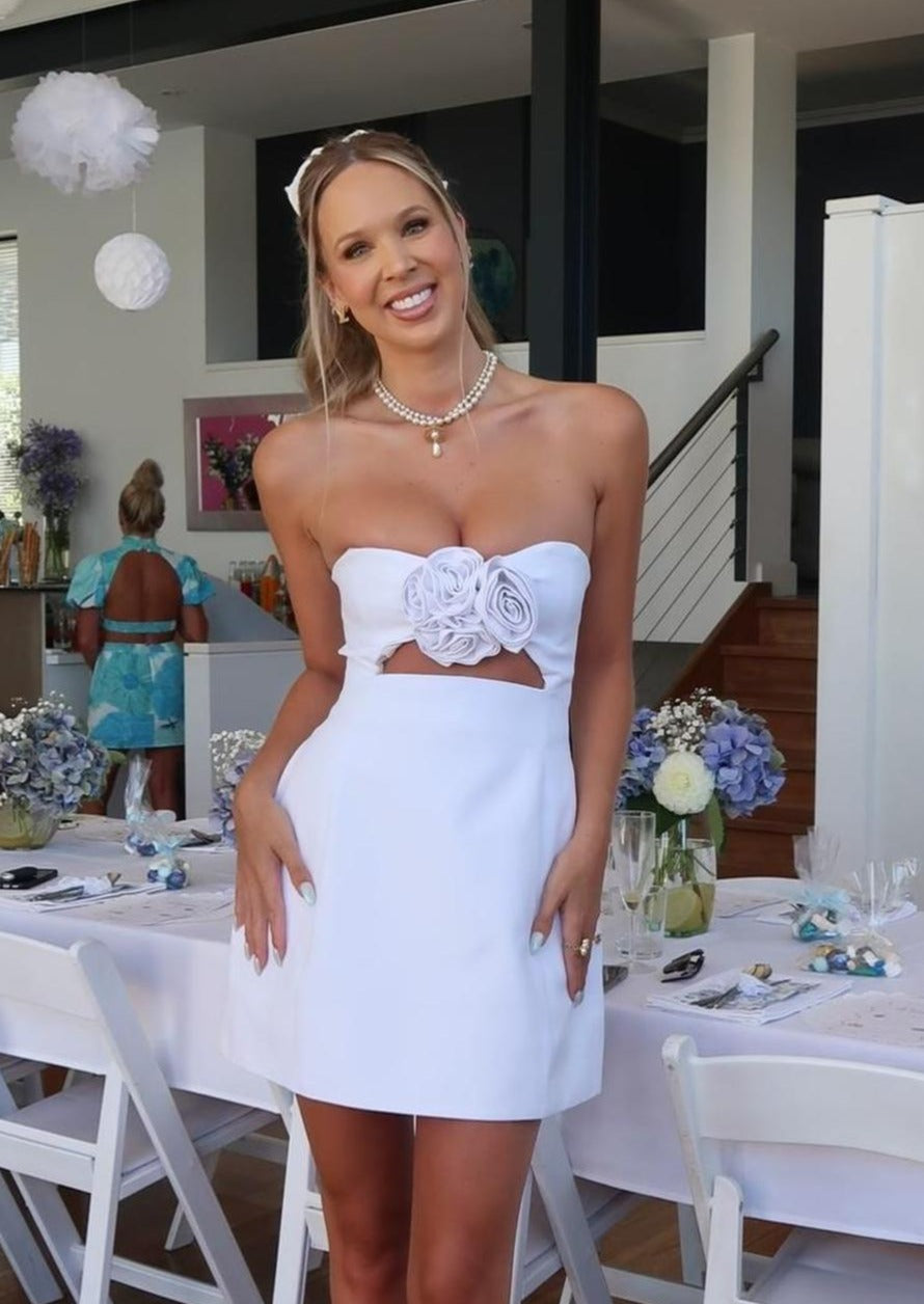 Britannia Vestido - Blanco