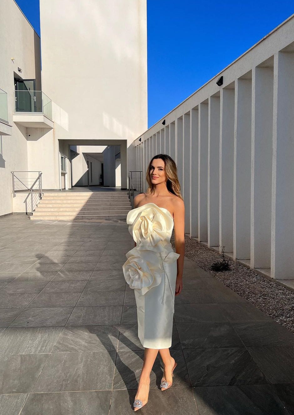 Divine Vestido - Marfil