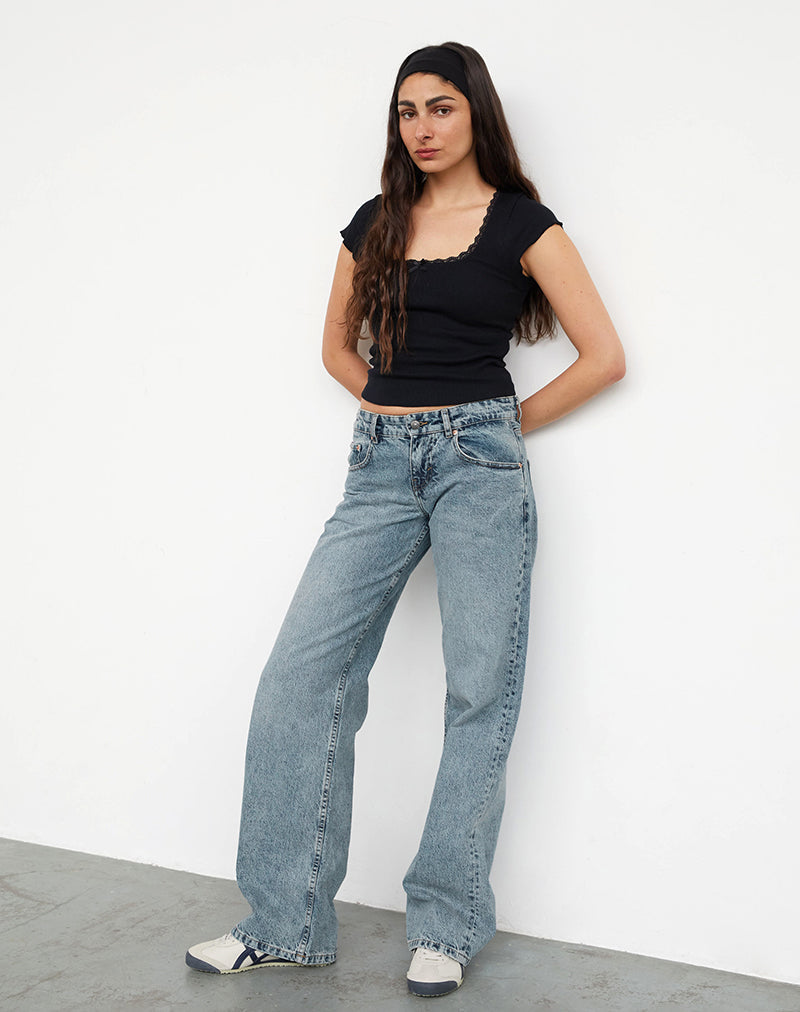 Ariella | Jeans de Cintura Baja