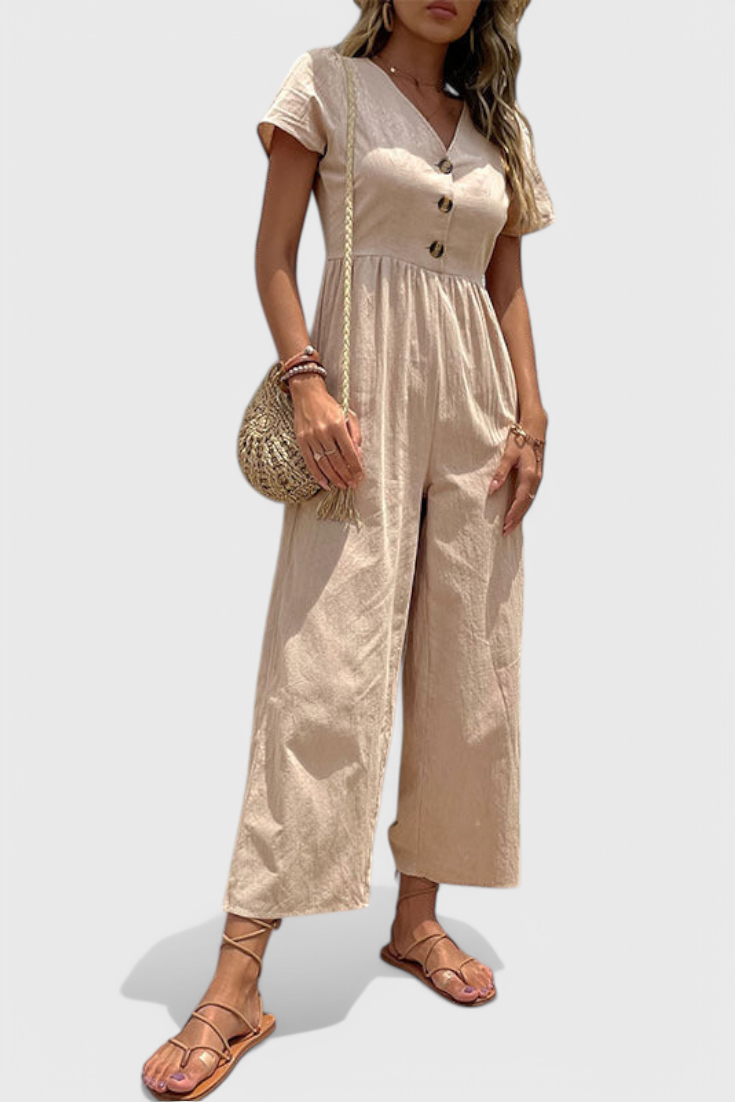 Camila Mono con Botones en el Frente