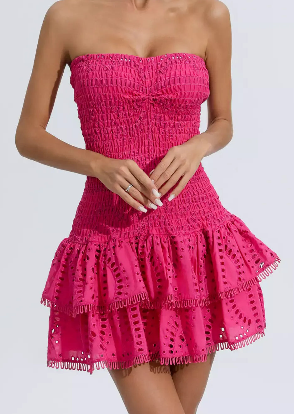 Ibiza Vestido - Fucsia
