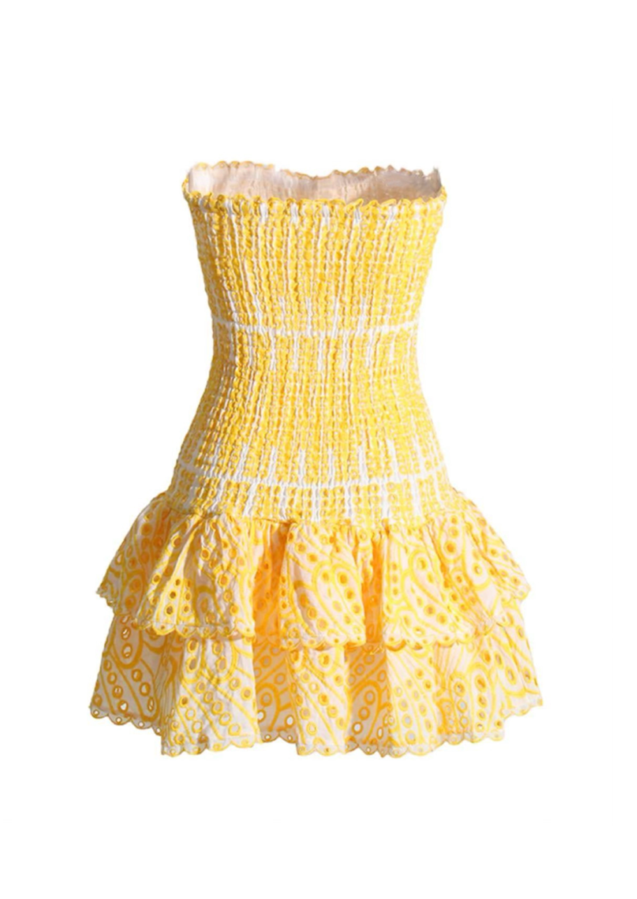 Chérie Vestido - Amarillo