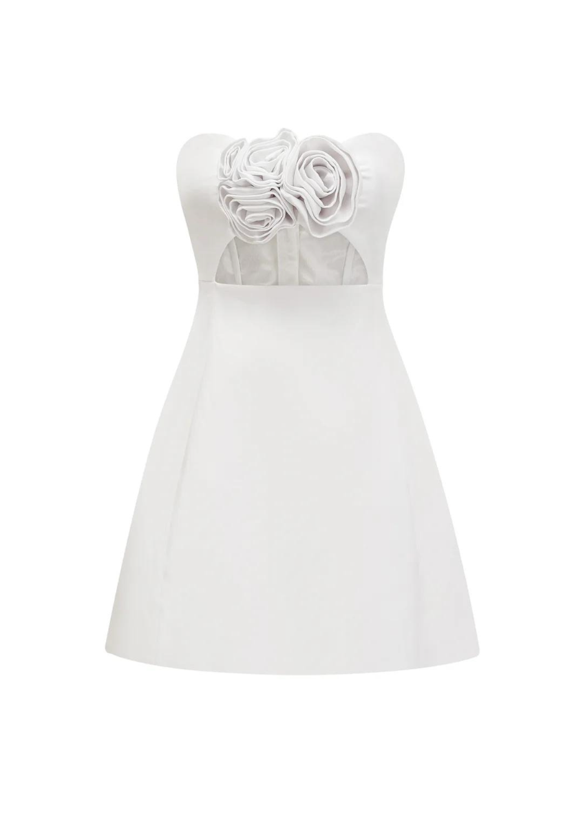 Britannia Vestido - Blanco