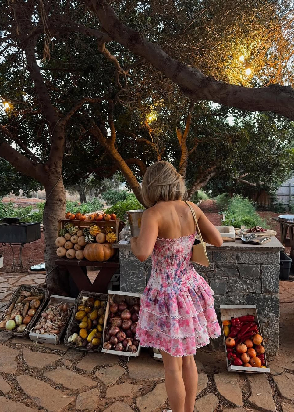 Emma Vestido - Rosa Floral