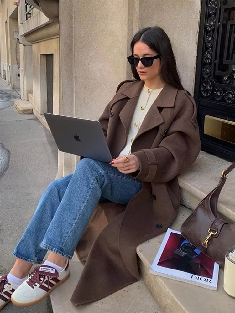 Abrigo de otoño e invierno Alicia