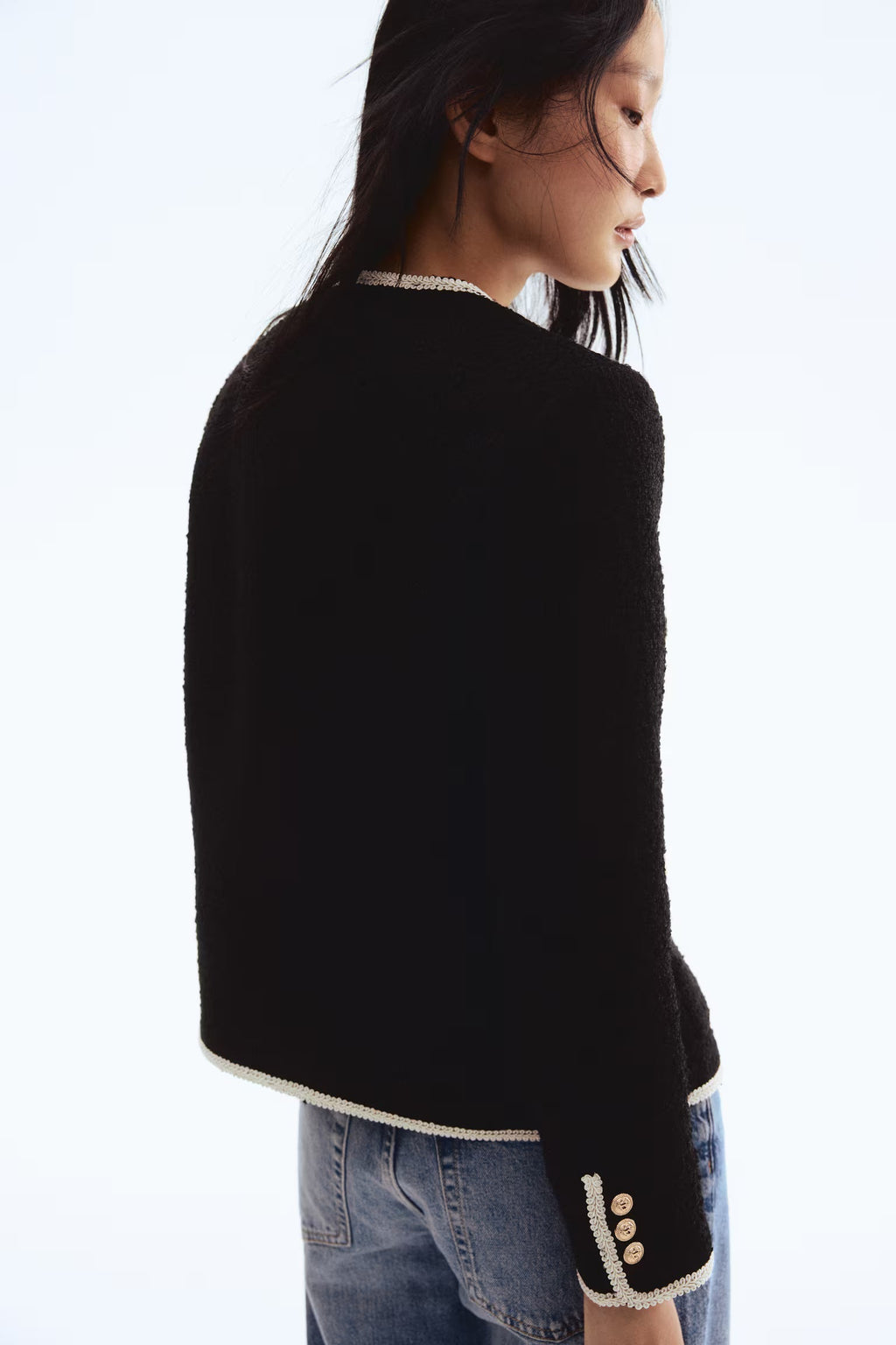 Chaqueta de Bouclé Clara