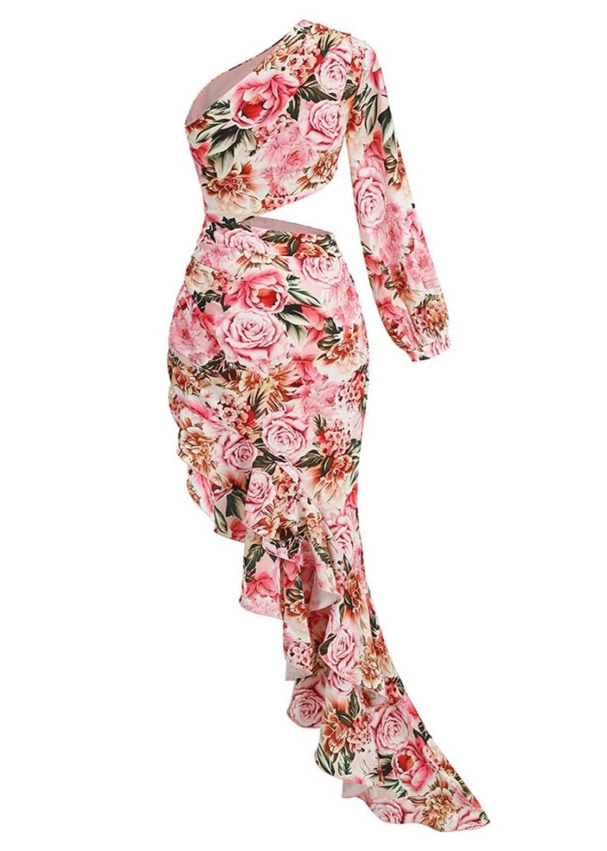 Irilia Vestido - Rosa Floral