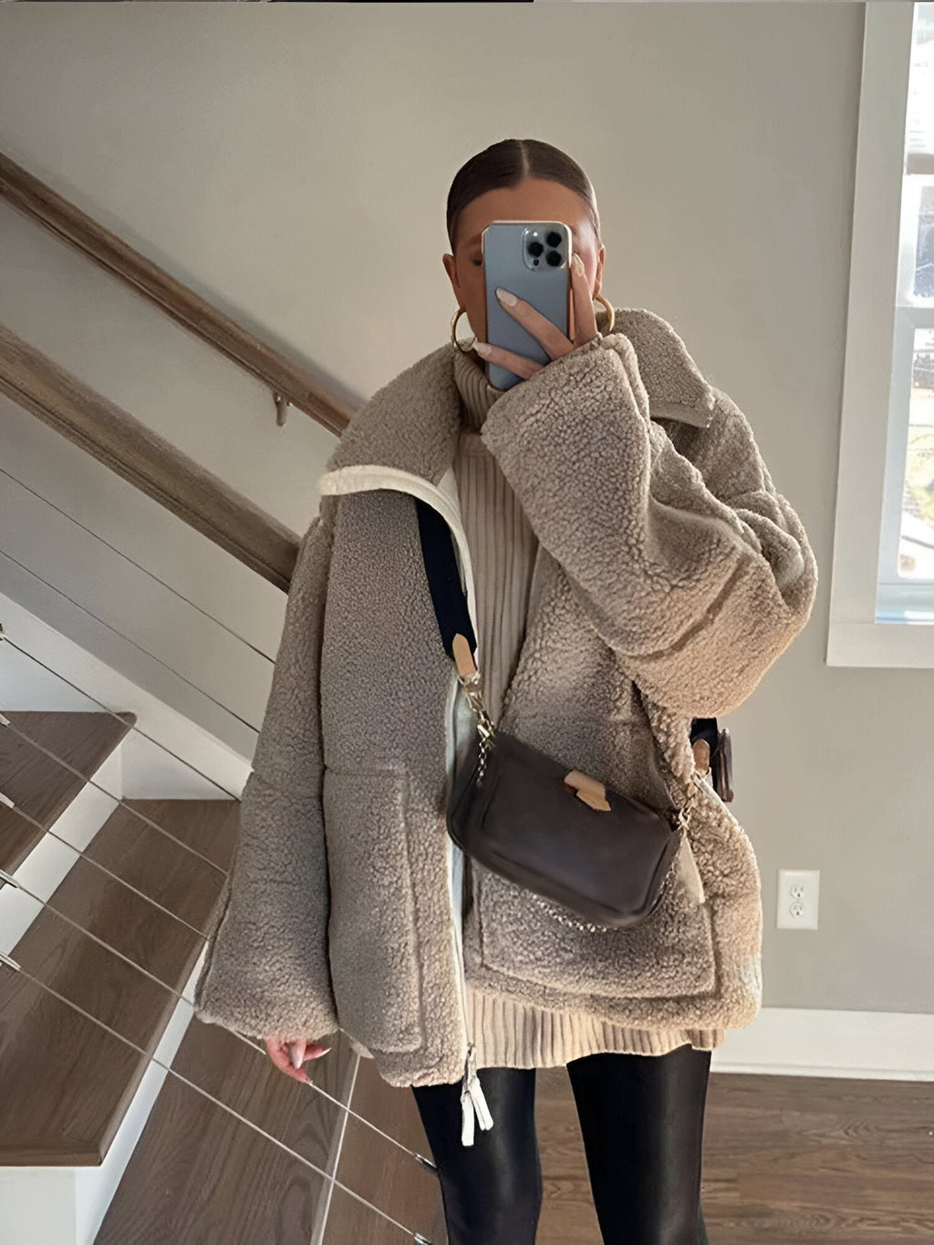 Mae | Chaqueta de felpa