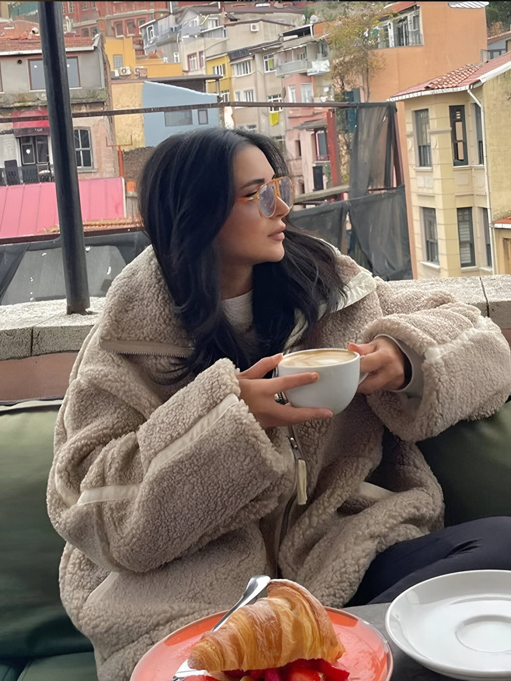 Mae | Chaqueta de felpa