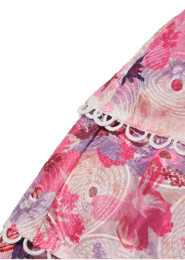 Emma Vestido - Rosa Floral